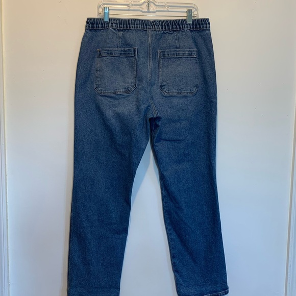 MICA LA Utility Jogger Drawstring Straight Jeans XL - Picture 7 of 10